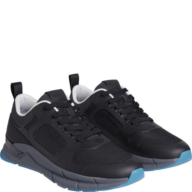 Laisvalaikio bateliai vyrams, Juoda, Low top lace up mesh leisure