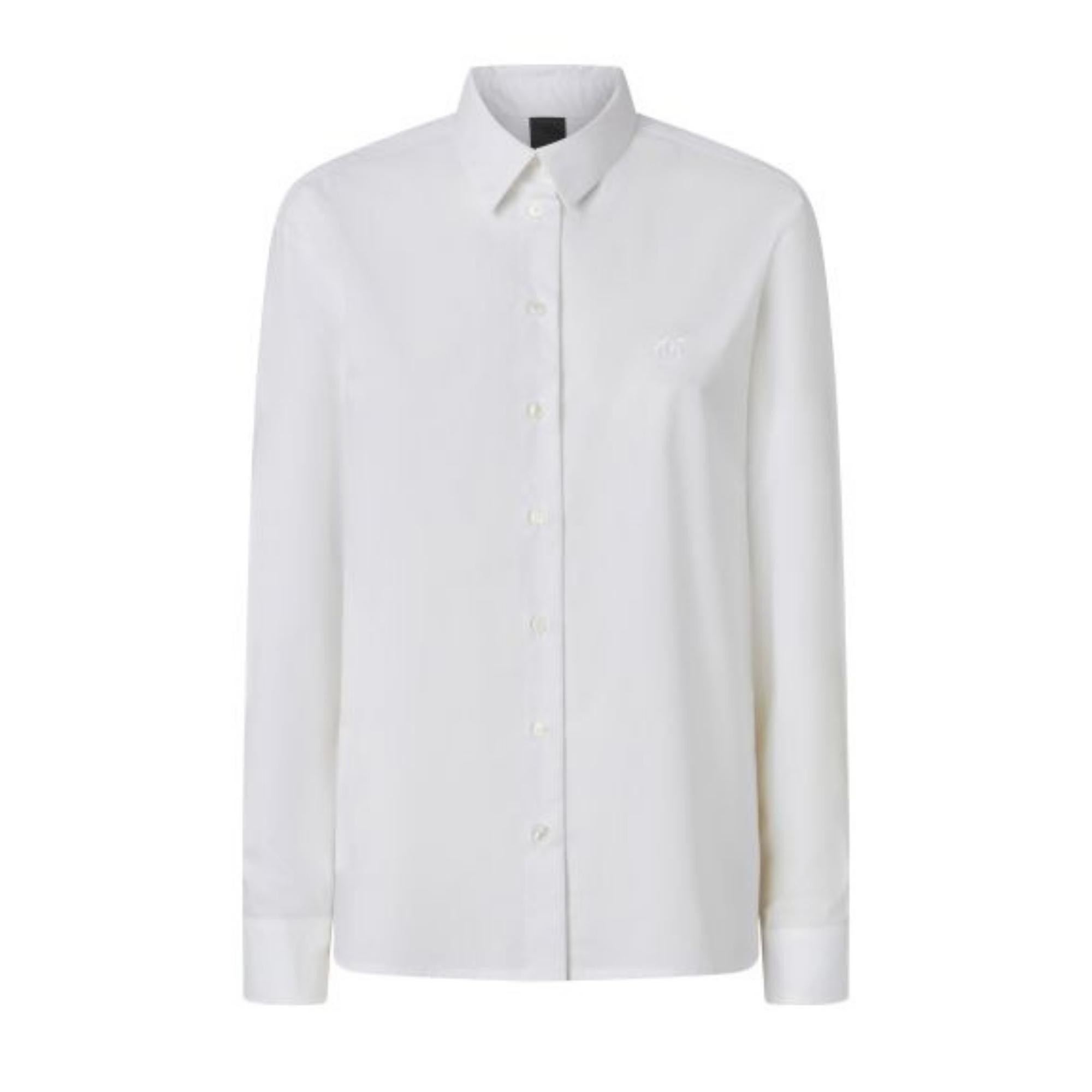 Marškiniai ilgomis rankovėmis moterims, Balta, Caffe' shirt