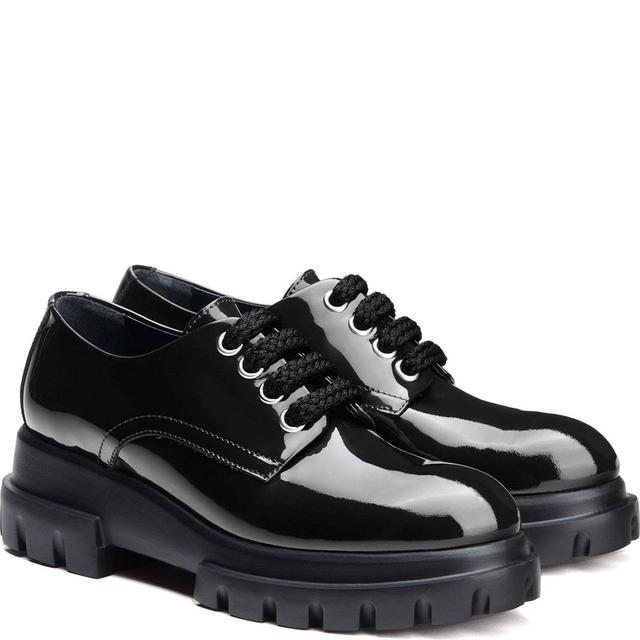 Klasikiniai batai moterims, Juoda, Maxine lace up formal