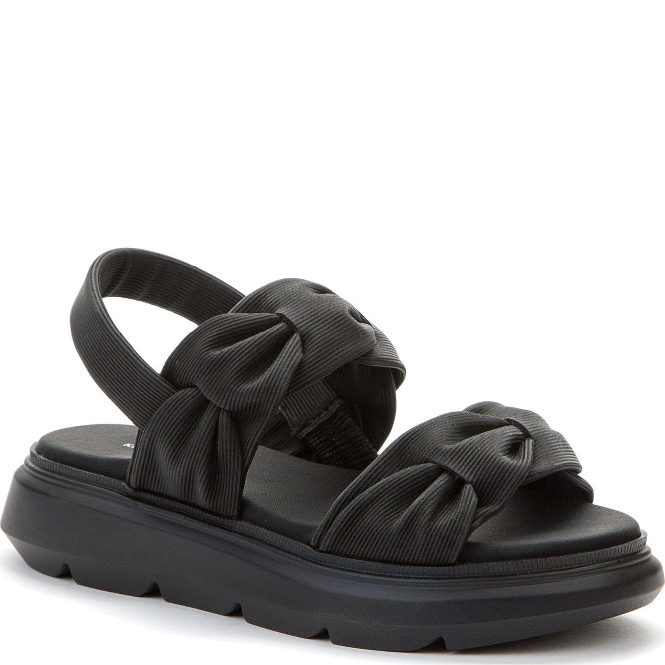 Basutės moterims, Juoda, SANDALS