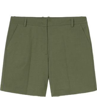 Šortai moterims, Žalia