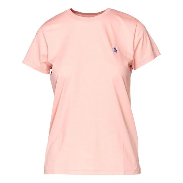 Marškinėliai trump. rankovėmis moterims, Rožinė, Knit-t-shirt