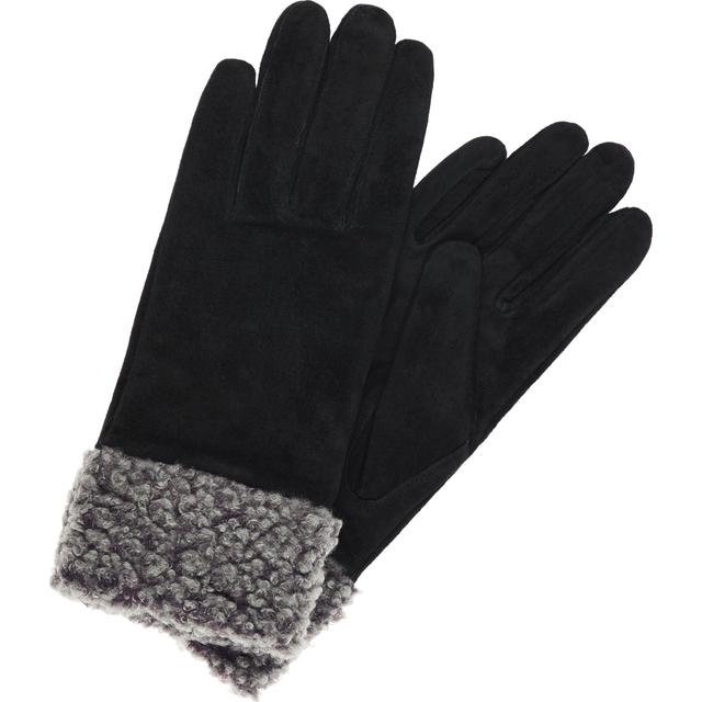 Pirštuotos pirštinės moterims, Juoda, VMANNIE SUEDE GL
