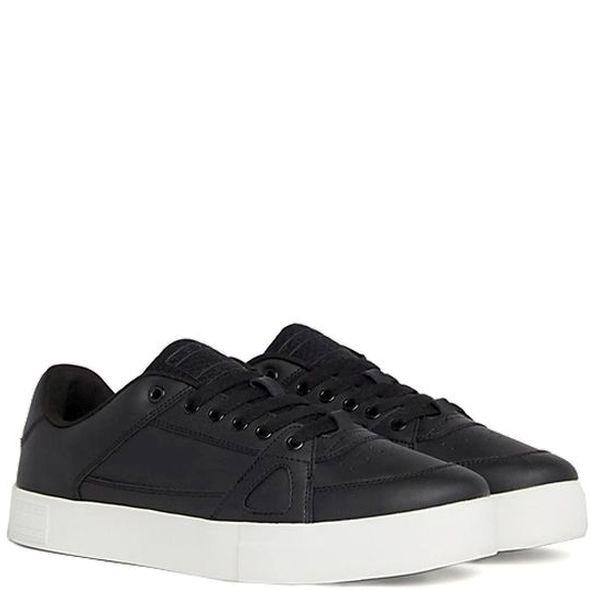 Laisvalaikio bateliai vyrams, Juoda, Vulcanized foxing flag leisure