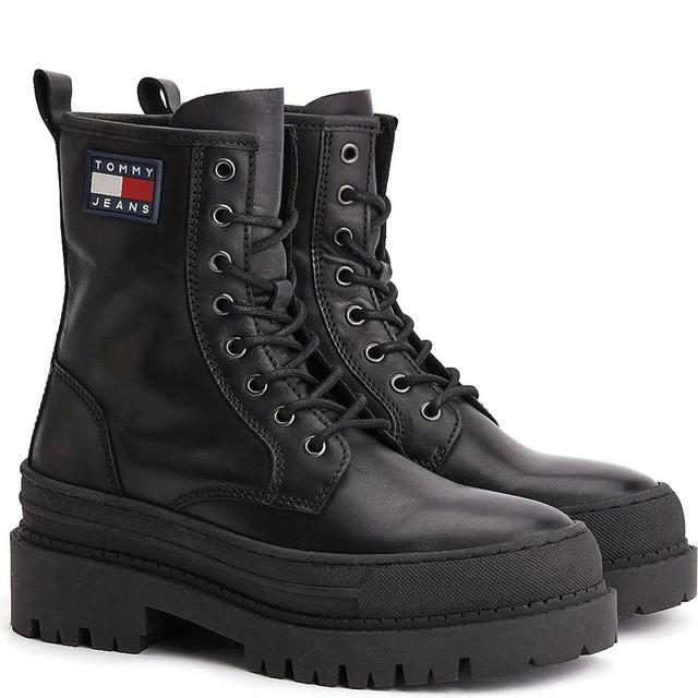 Aulinukai vyrams, Juoda, Foxing lace up booties