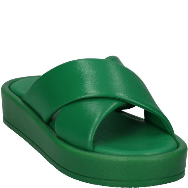 Šlepetės moterims, Žalia, Hanoi Slippers