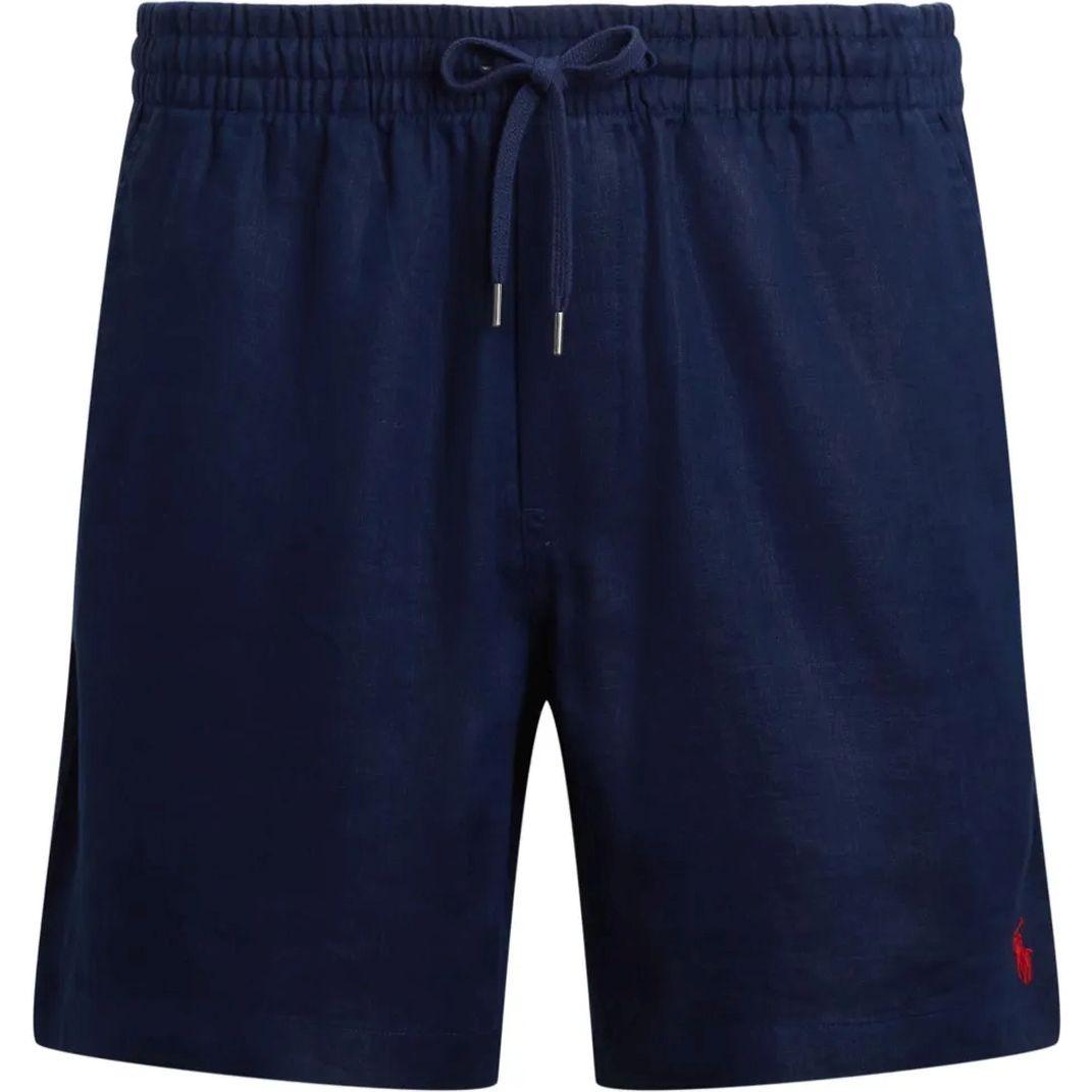 Šortai vyrams, Mėlyna, Flat front