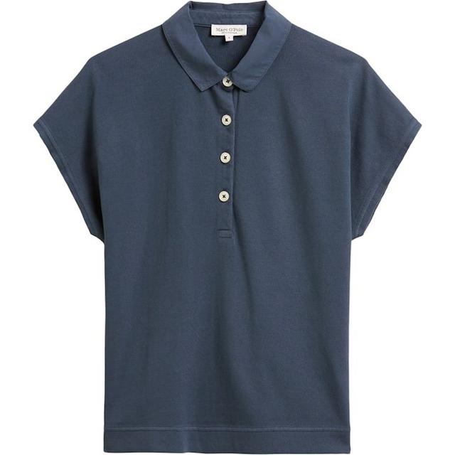 Polo marškiniai trumpos rank. moterims, Mėlyna, Polo short 516232153021