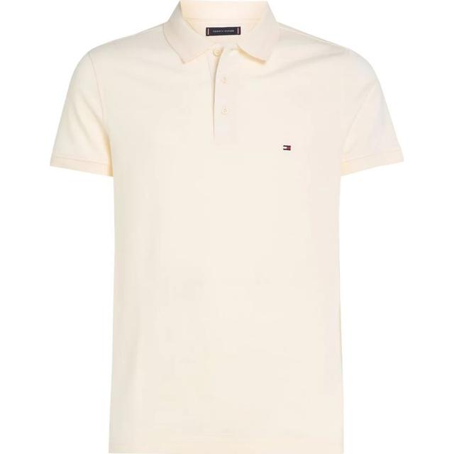 Polo marškiniai trumpos rank. vyrams, Smėlio, Pretwist mouline slim fit polo