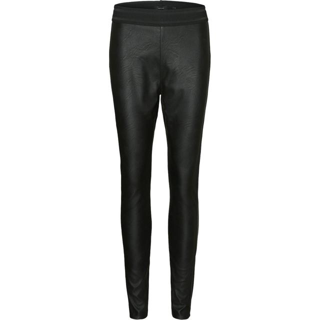 Kelnės moterims, Juoda, VMSTORM NW PU LE