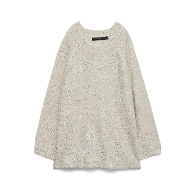 Megztinis moterims, Balta, Leilani