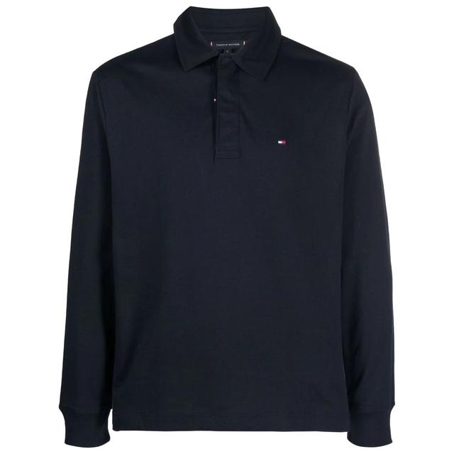 Polo marškiniai ilgos rank. vyrams, Mėlyna, New prep rugby polo