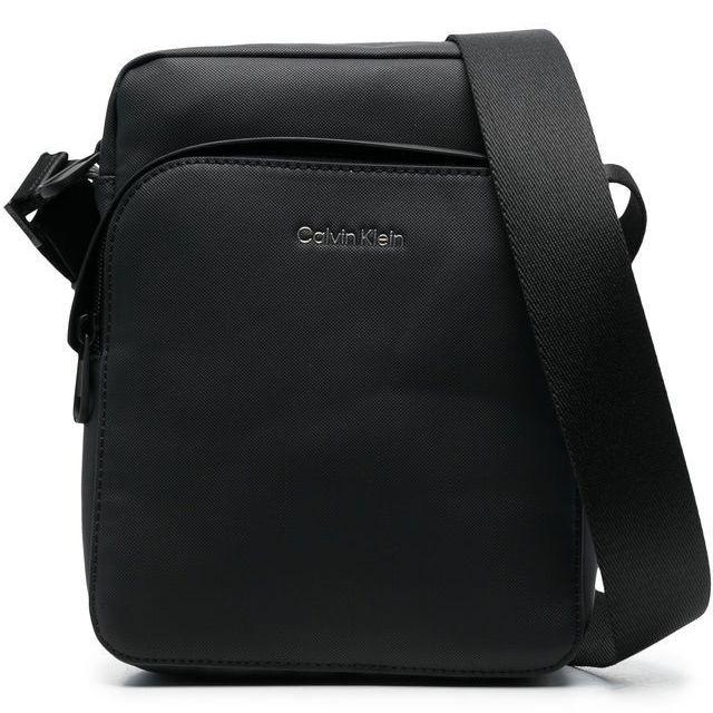 Rankinė per petį vyrams, Juoda, Pique reporter