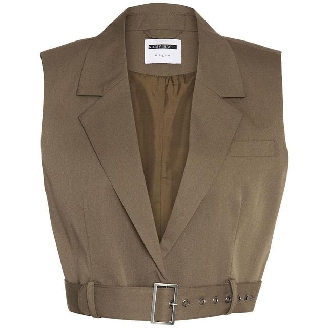 Paltas moterims, Žalia, NMTHEA S/L BELTED VES