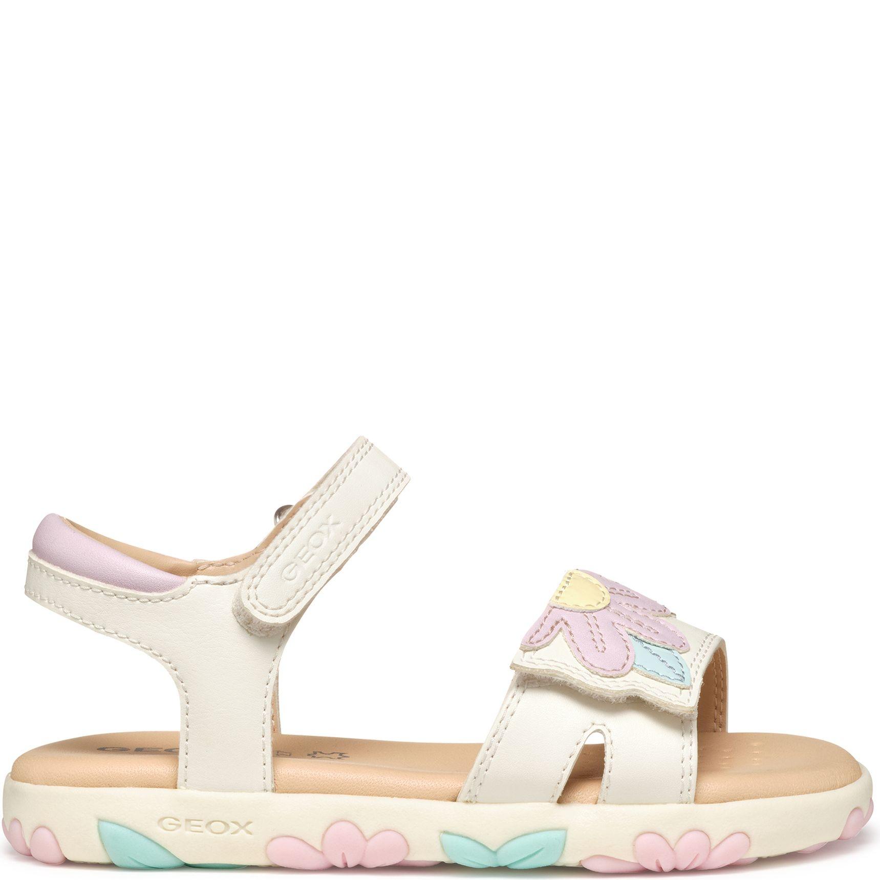 Basutės mergaitėms, Balta, Haiti sandals