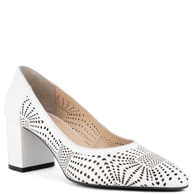 Aukštakulniai moterims, Balta, Pumps
