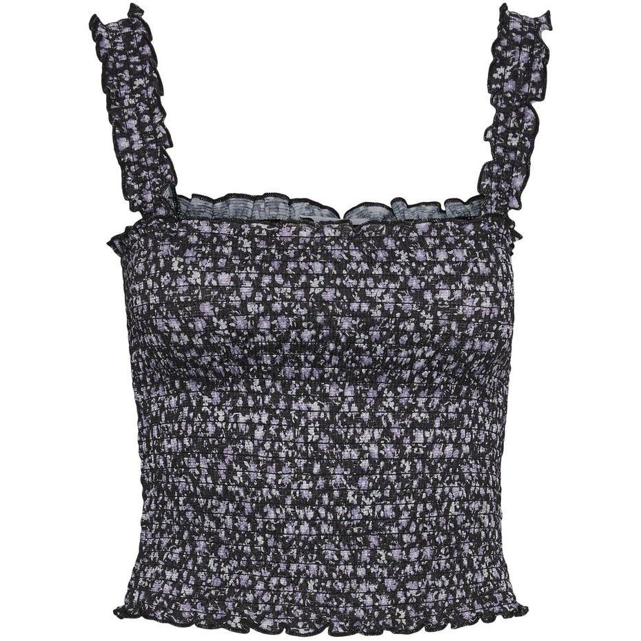 Palaidinės moterims, Pilka, NMLEA SMOCK STRAP AOP