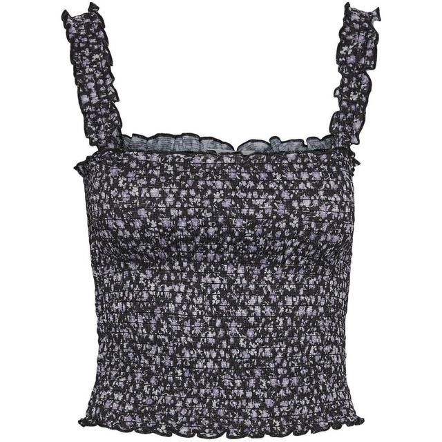 Palaidinės moterims, Pilka, NMLEA SMOCK STRAP AOP