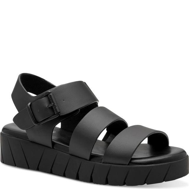 Basutės moterims, Juoda, SANDALS