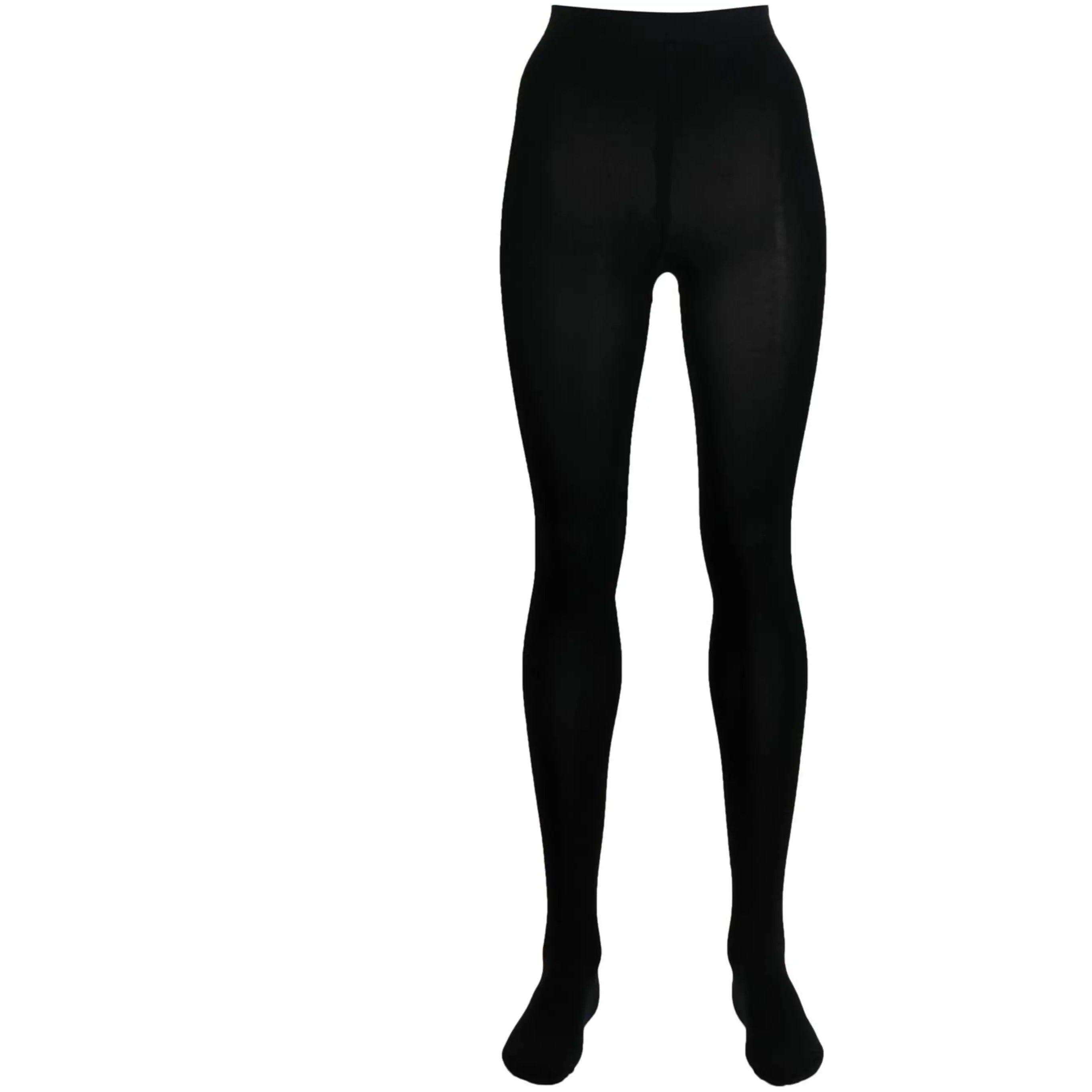 FALKE 18 Pėdkelnės moterims, Juoda, WARM DELUXE 80 TIGHTS