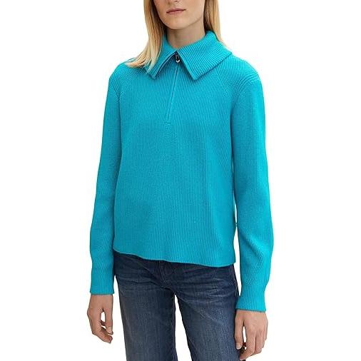 Megztinis moterims, Mėlyna, Megztinis