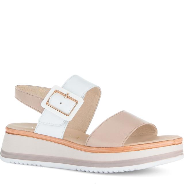 Basutės moterims, Balta, Sandals