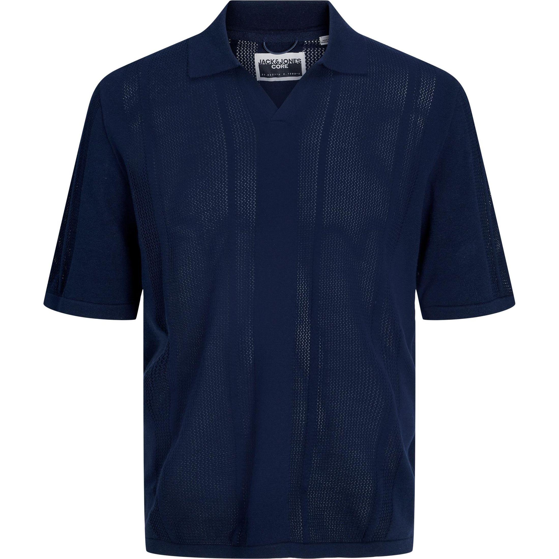 Megztinis vyrams, Mėlyna, JCOAIRY KNIT SPLIT