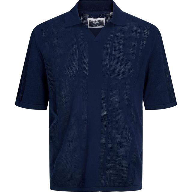 Megztinis vyrams, Mėlyna, JCOAIRY KNIT SPLIT