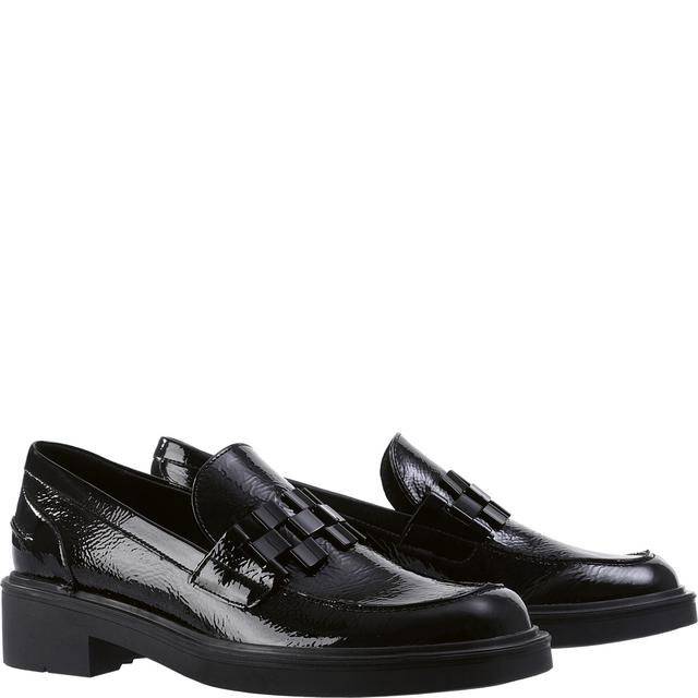 Loaferiai moterims, Juoda, Elliot loafers