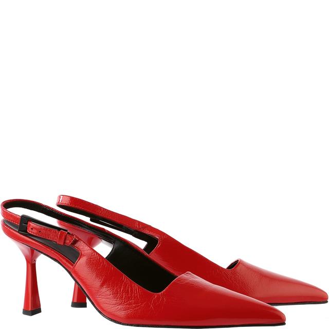 Aukštakulniai moterims, Raudona, Ruby pumps