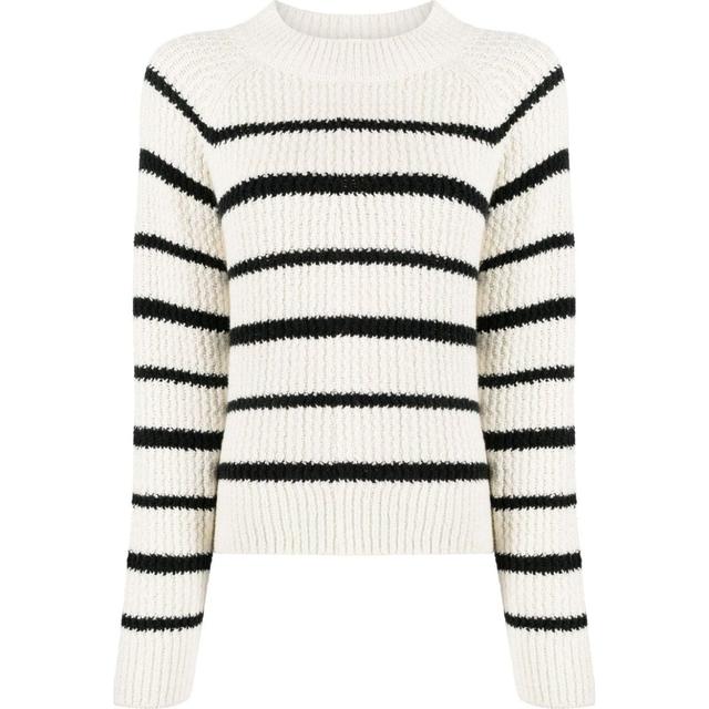 Megztinis moterims, Marga, Ribbed stripe pullover