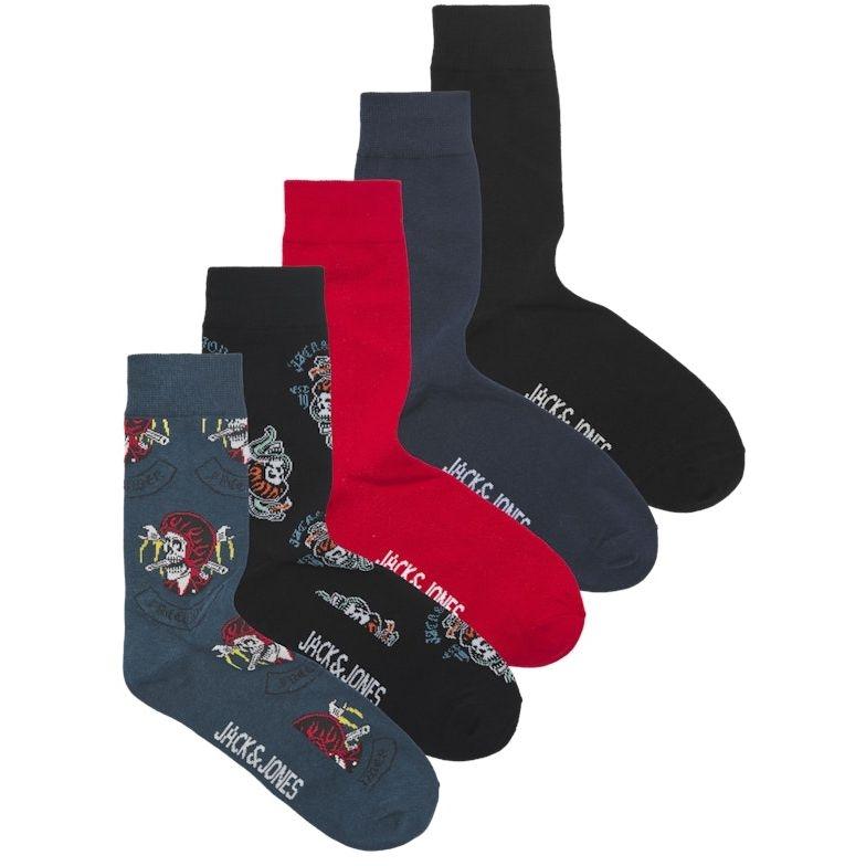 Kojinės vyrams, Mėlyna, JACSUBOO SKULL SOCKS