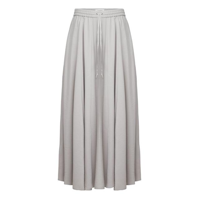 Midi sijonas moterims, Pilka, Skirt