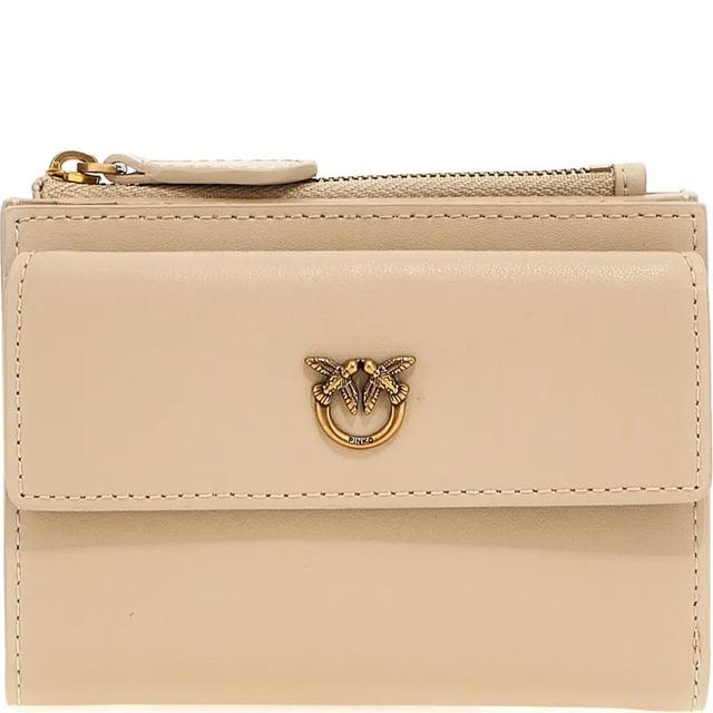 Piniginė moterims, Smėlio, Compact wallet