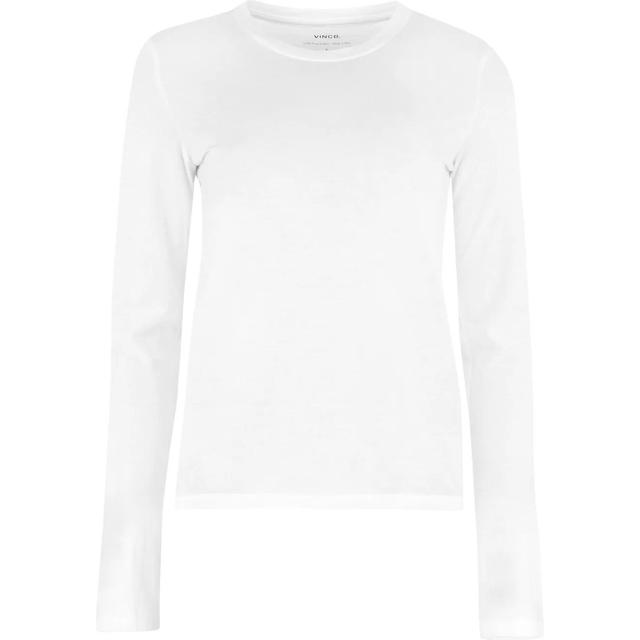 Marškinėliai ilgom. rankovėmis moterims, Balta, Essential l/s crew