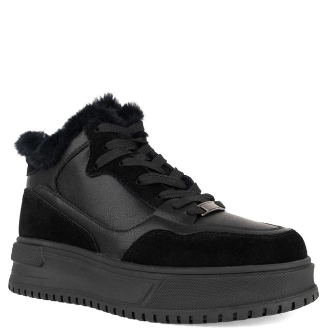 Pašiltinti aulinukai moterims, Juoda, Wm booties, LAC6590-25212-WOBLK