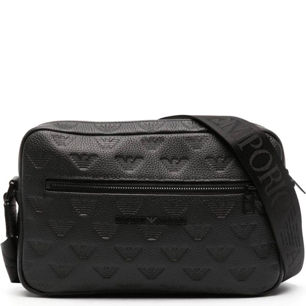 Rankinė per petį vyrams, Juoda, Shoulder bag