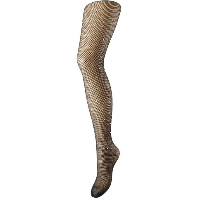 Pėdkelnės moterims, Juoda, Claire glitter tights