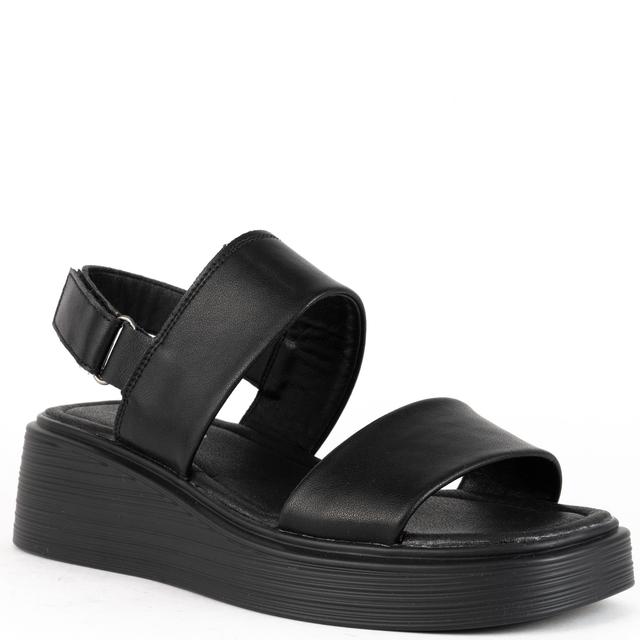 Basutės moterims, Juoda, Sandals 25SS, SANTINO MILANO