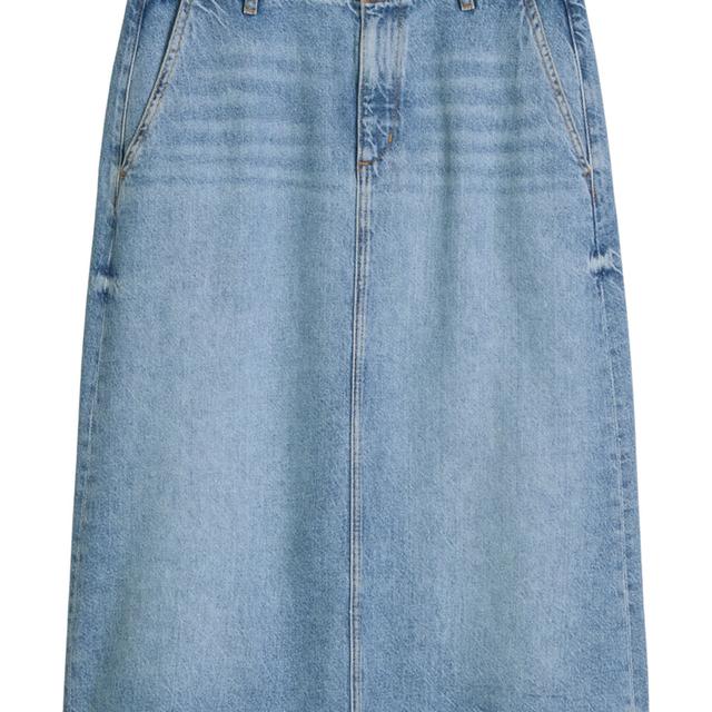 Midi sijonas moterims, Mėlyna, 5000013097 Midi skirt