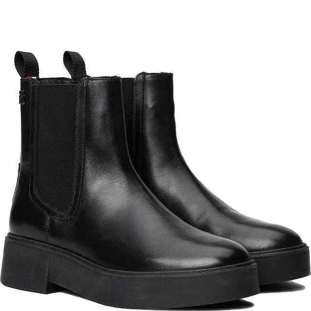 Aulinukai moterims, Juoda, Minimal chelsea logotape