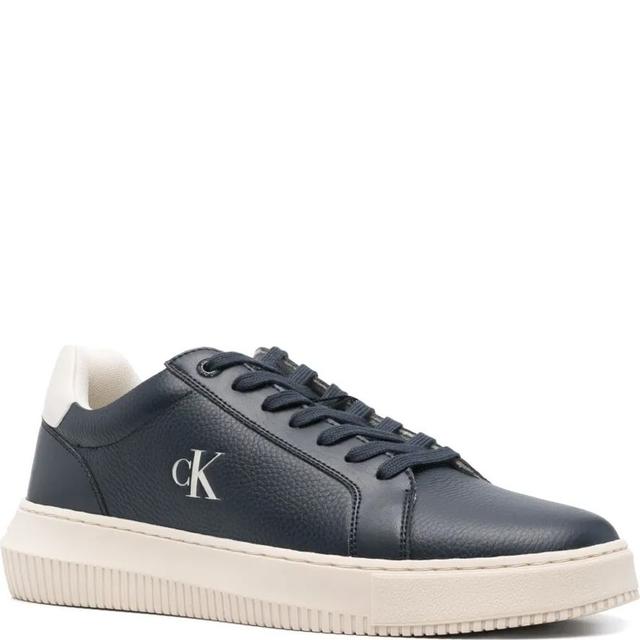 Laisvalaikio bateliai vyrams, Mėlyna, Chunky cupsole low top sneaker