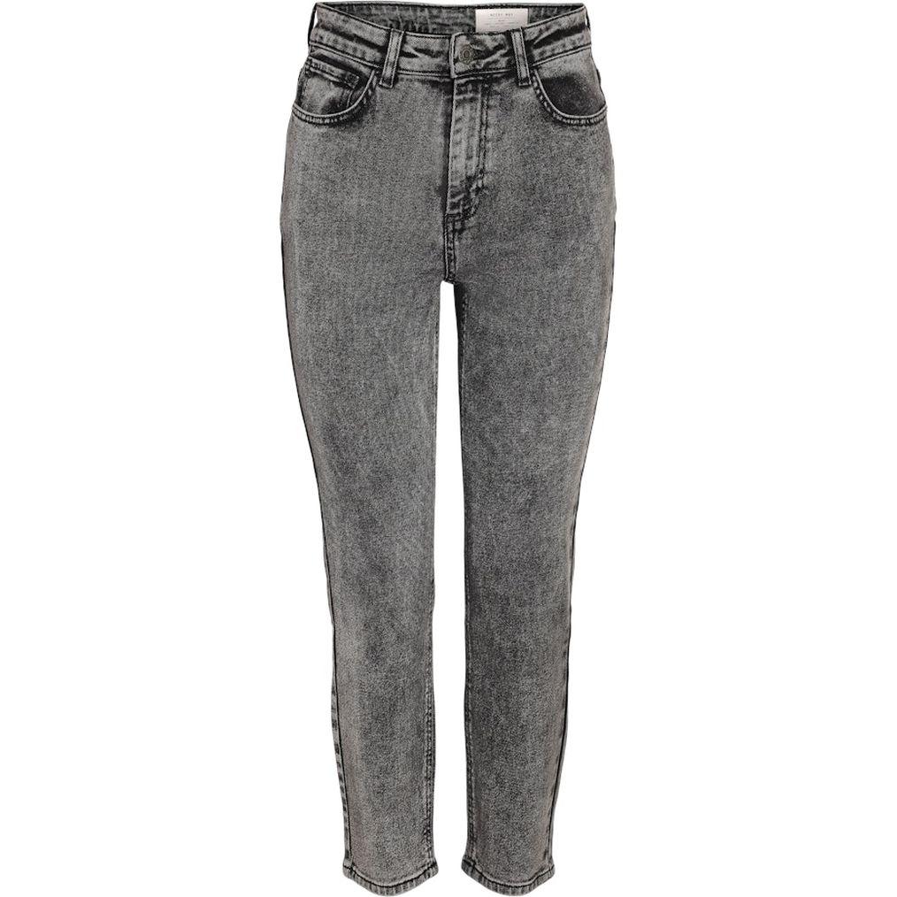 Slim džinsai moterims, Pilka, Moni straight ank acid