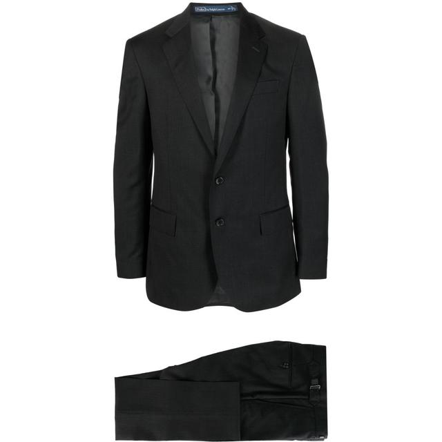 Klasikinis kostiumas vyrams, Pilka, Polo wool twill suit