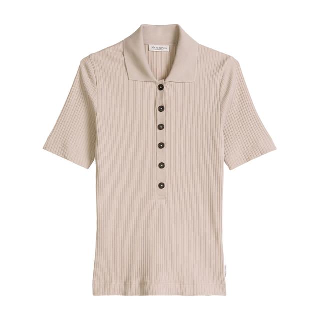 Polo marškiniai trumpos rank. moterims, Smėlio, 5000013268 Polo short