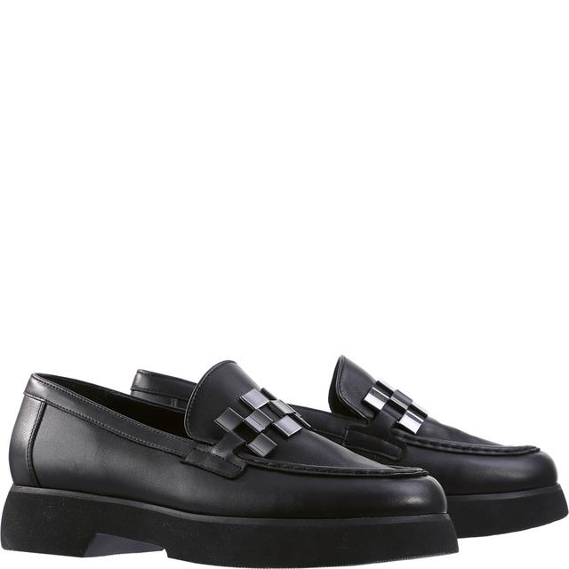 Loaferiai moterims, Juoda, Freddie loafers