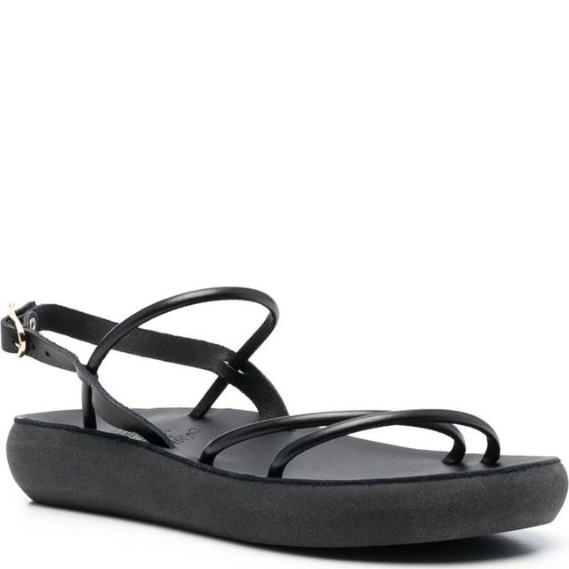 Basutės moterims, Juoda, Polis synthetic leather