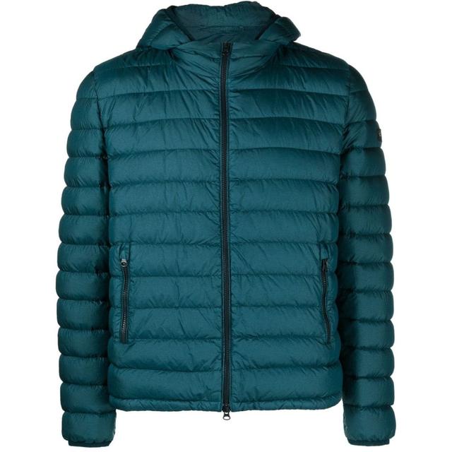 Pūkinė striukė vyrams, Mėlyna, Down jacket