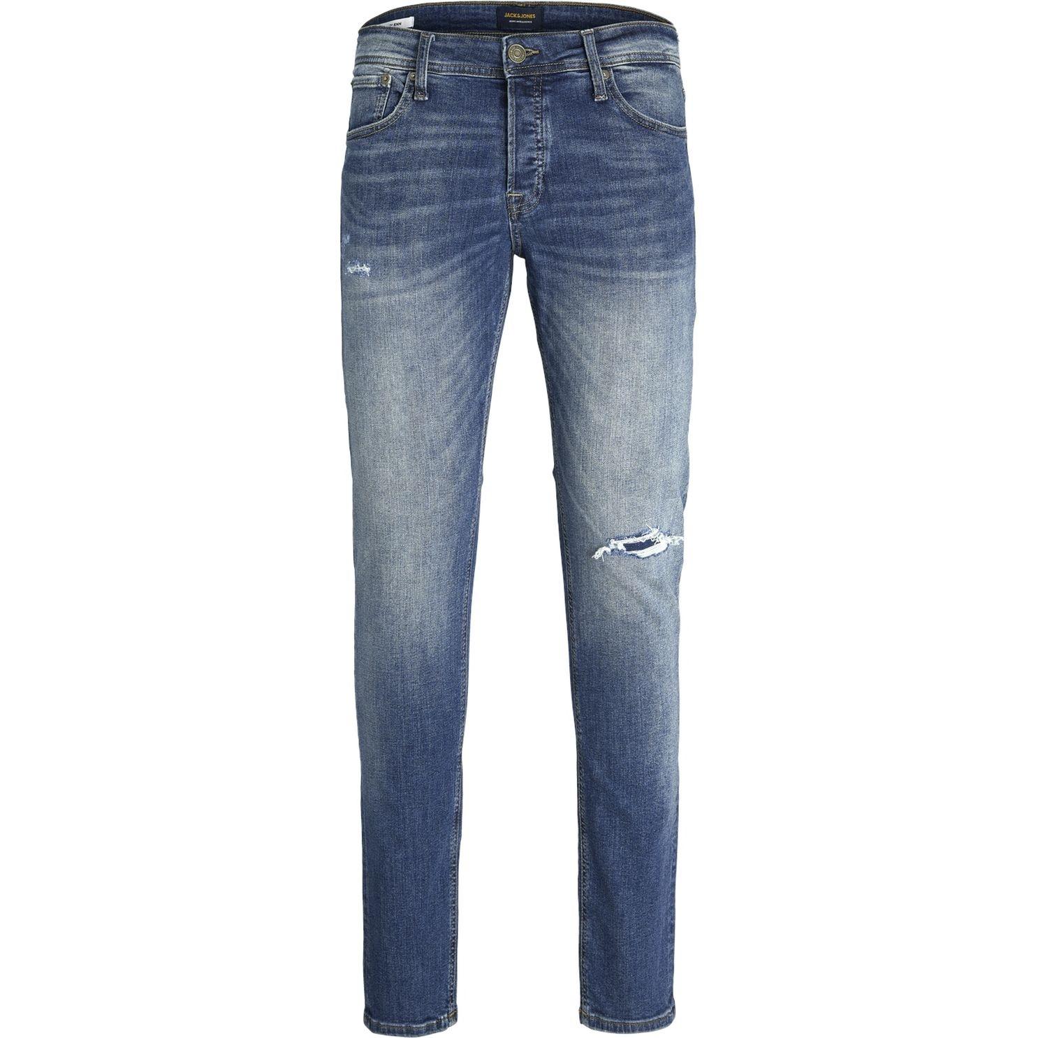 Tiesūs džinsai vyrams, Mėlyna, džinsai