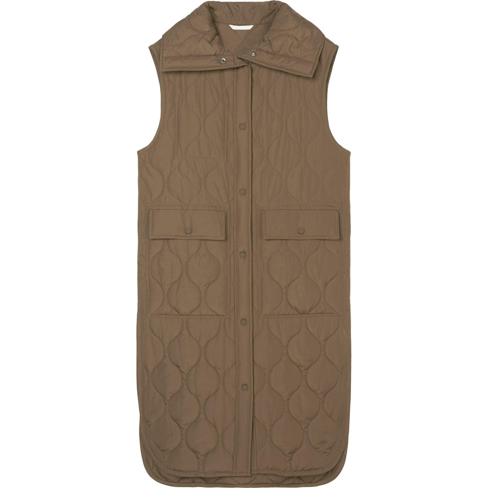 Vest moterims, dark walnut